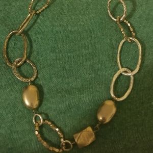 Vintage Sigrid Olsen Mixed Metal Necklace